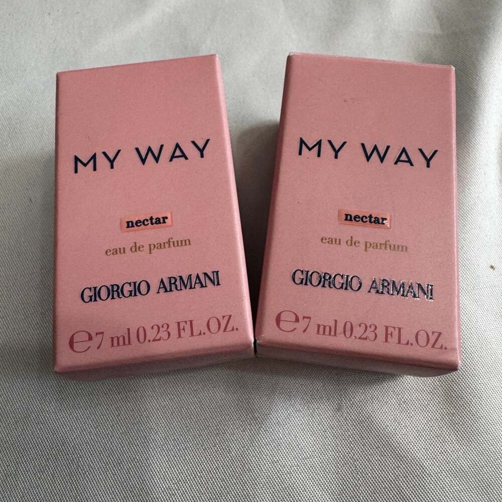 New!! Giorgio Armani My Way “Nectar” EDP, 7 ml each.